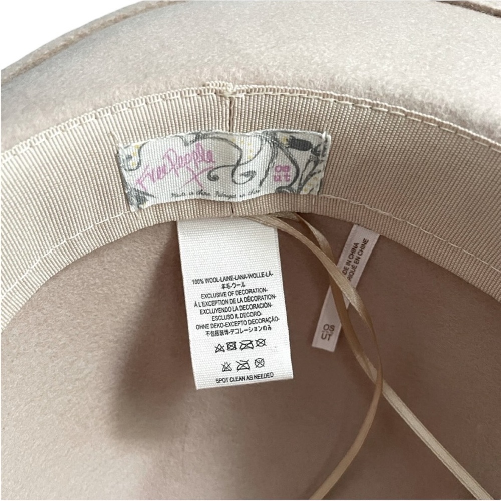 Free People Wythe Wool Hat with leather band - Picture 4 of 8
